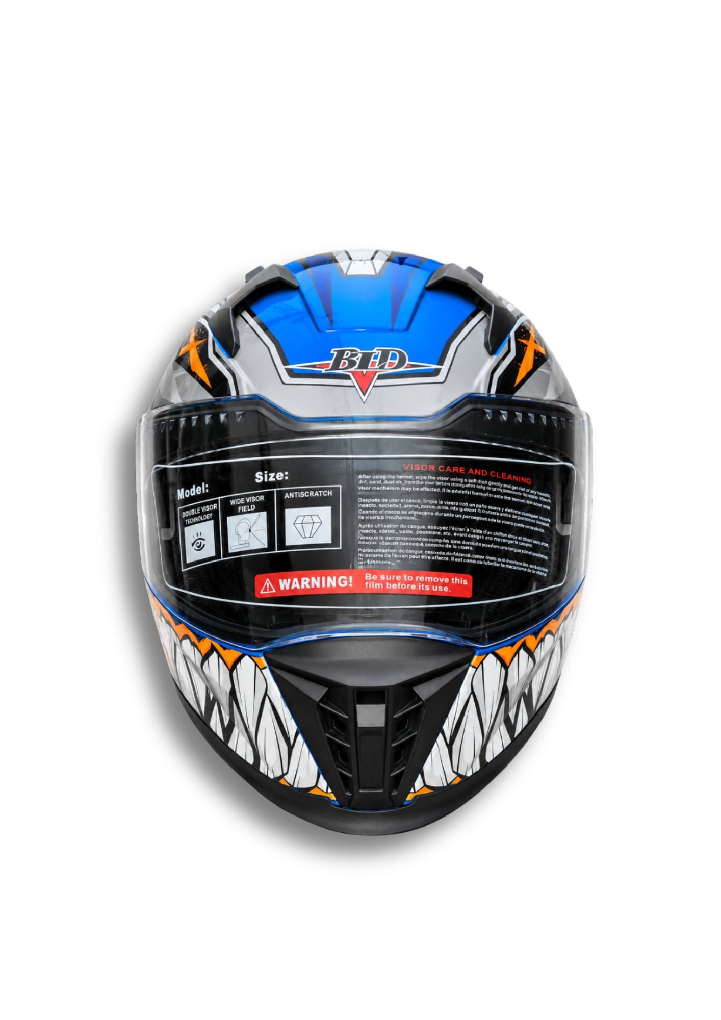 Casco BLD Robot Beast Azul