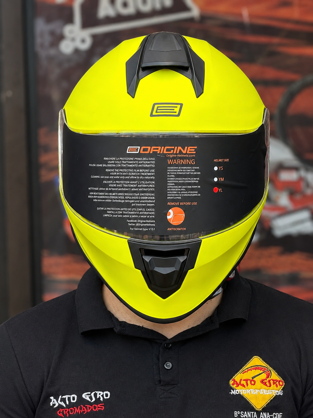 Origine Helmets Verde Neon