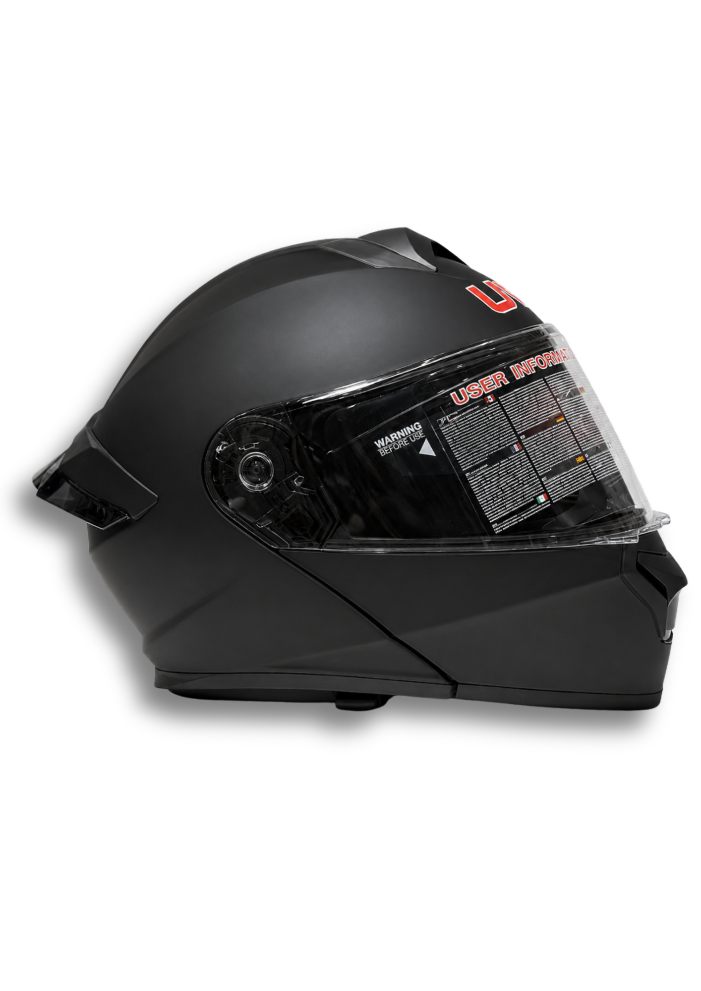 Casco Rebatible Unik Negro