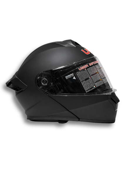 Casco Rebatible Unik Negro