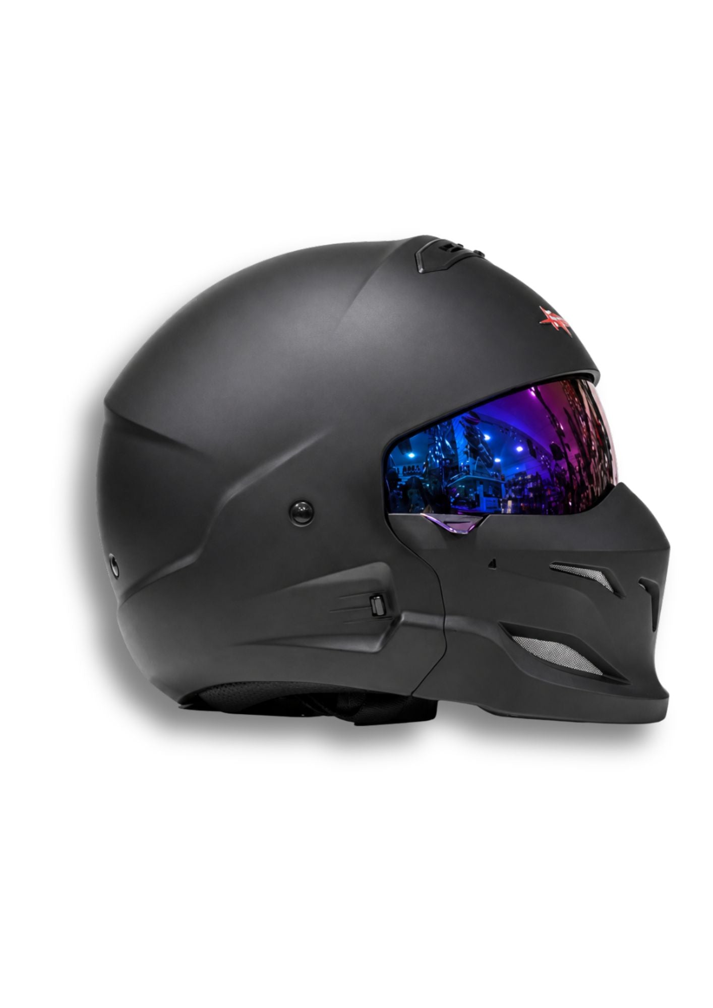 Casco Phyes Combat negro mate