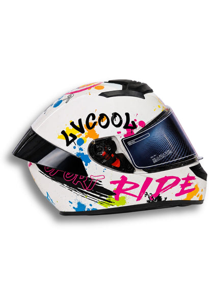 Casco Cool Seven Blanco Ride