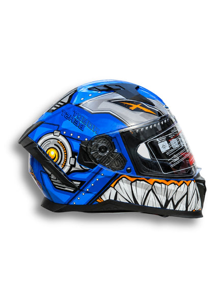 Casco BLD Robot Beast Azul