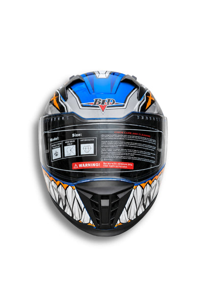 Casco BLD Robot Beast Azul