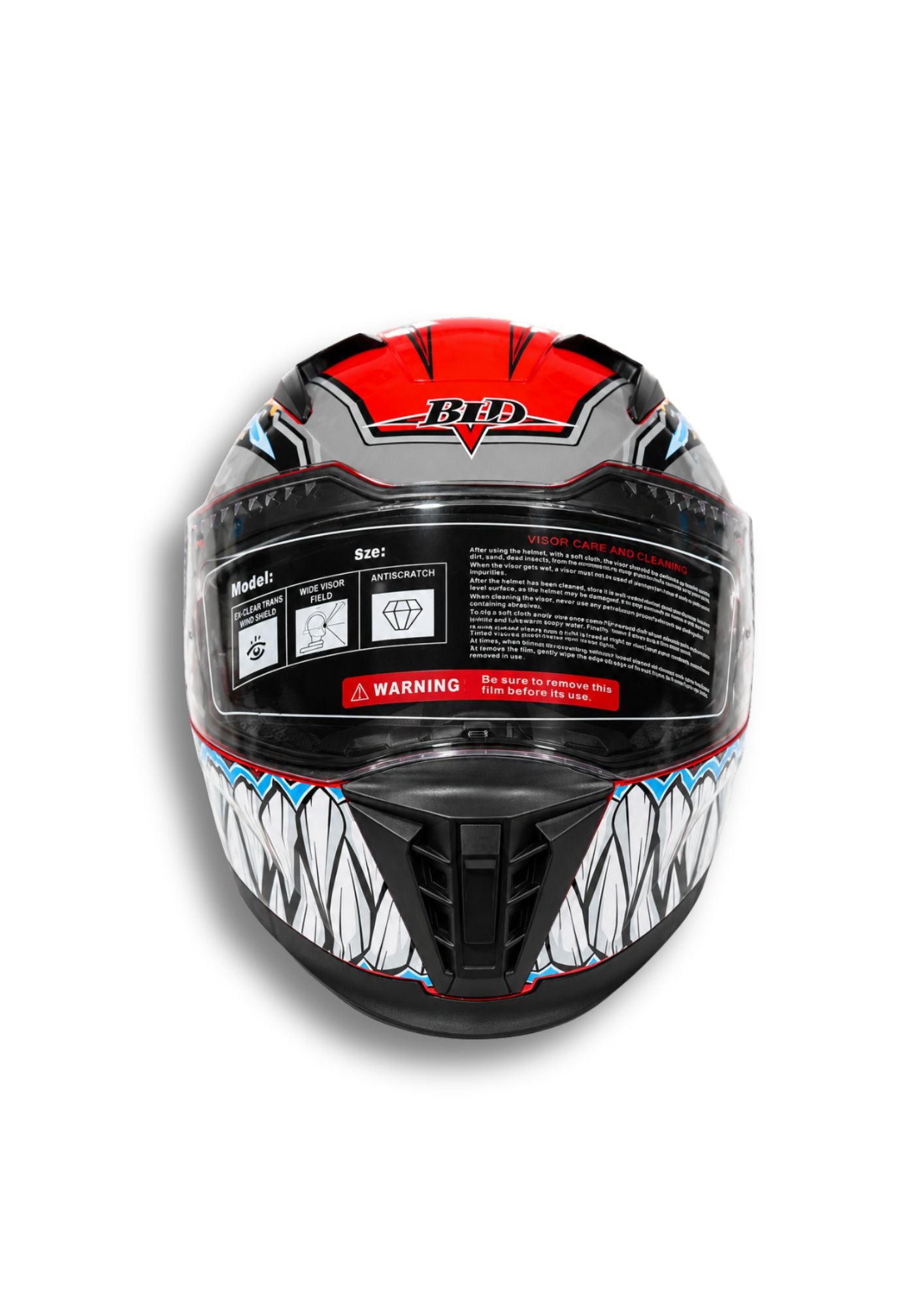 Casco BLD Robot Beast Naranja