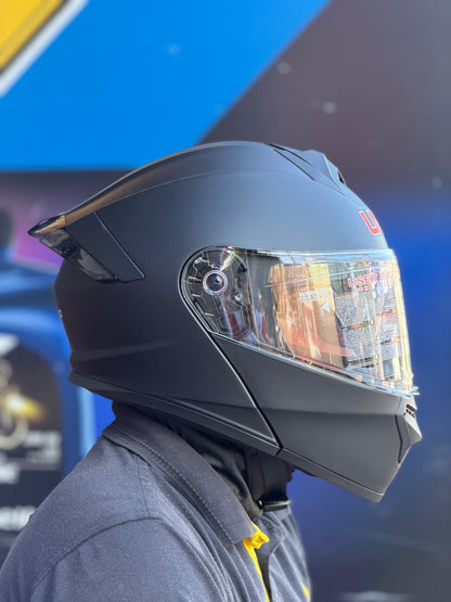 Casco Rebatible Unik Negro