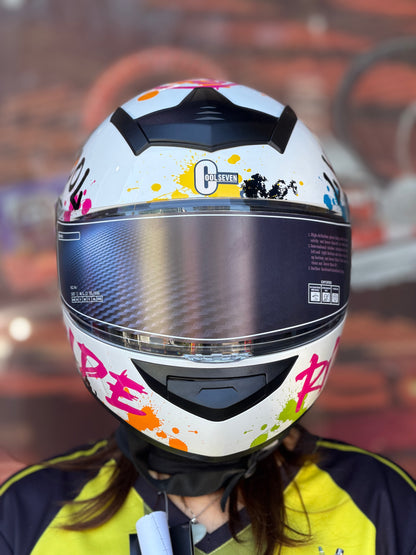 Casco Cool Seven Blanco Ride