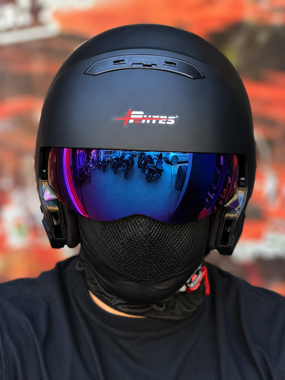 Casco Phyes Combat negro mate