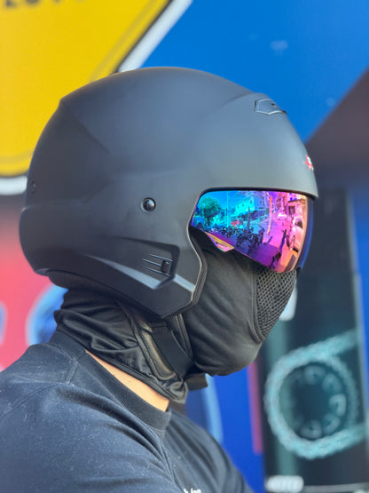 Casco Phyes Combat negro mate